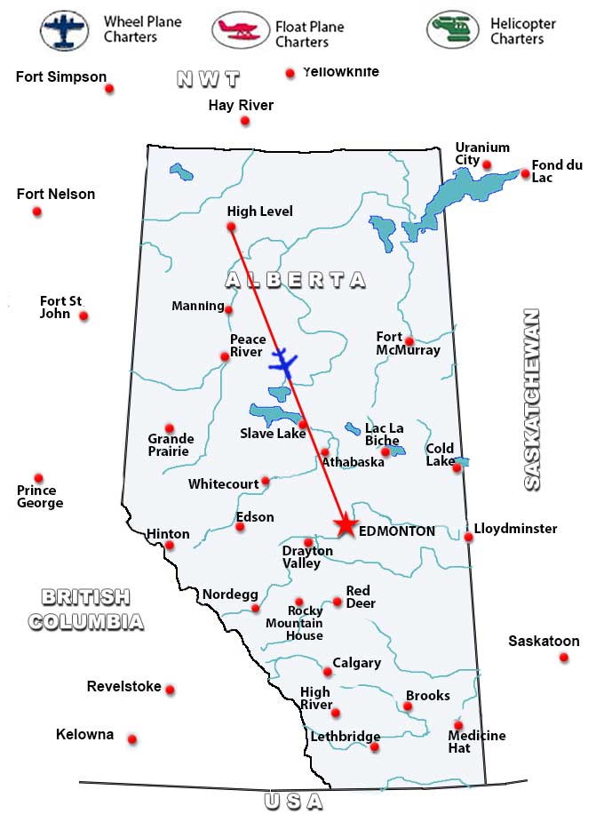 Charter Flights To Edmonton Alberta Charter Flight Network